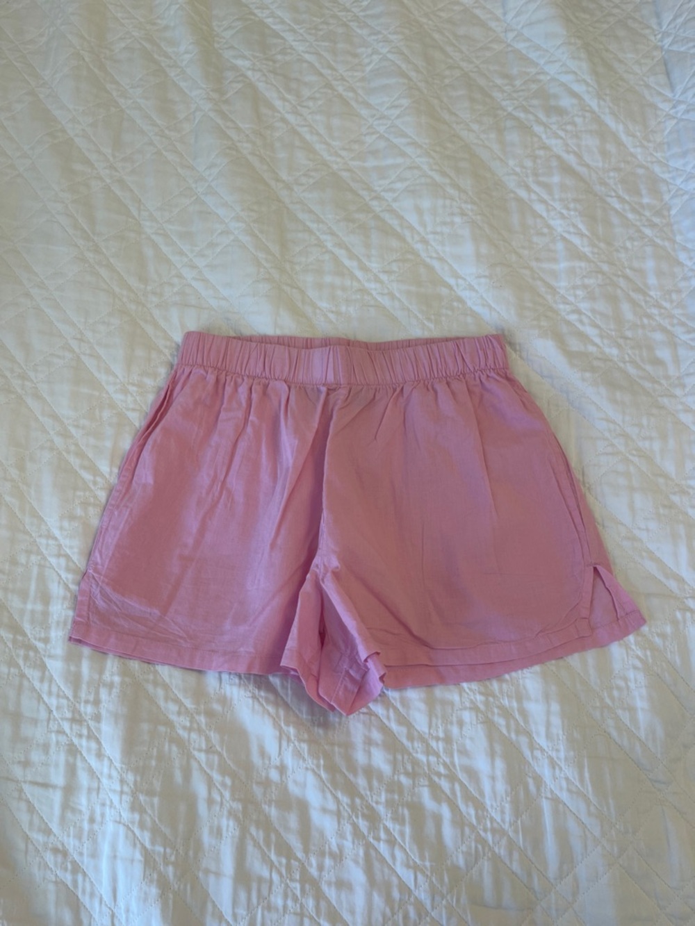 Beach Riot Pink High-Waist Relaxed Shorts